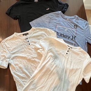 4 pack cotton men’s size small shirts